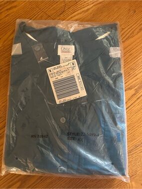 Only Necessities Dark Teal Button-Up Shirt
